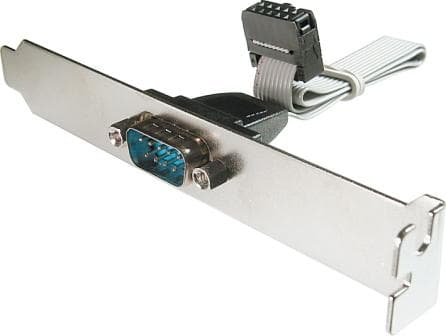 Adattatore SU Staffa PC PER Porta Seriale RS232 CC-200521-002-G-B