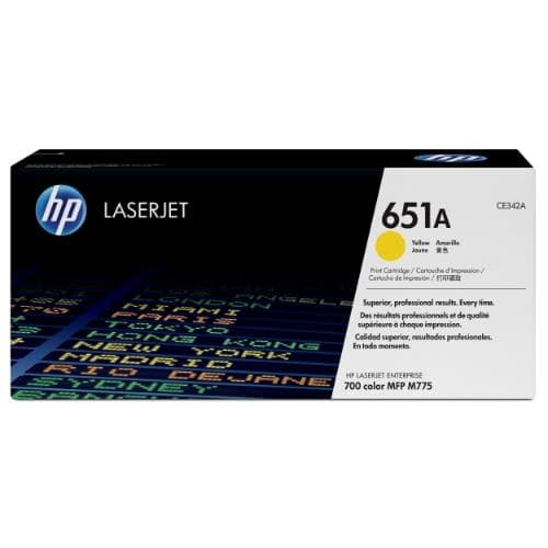 hp CE342A N651A Toner Giallo