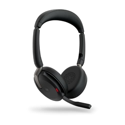 Cuffia Jabra EVOLVE2 65 Flex ms 6 Mic Opensace, Anc; 2 Connessioni Simultanee Bt, 30 Ore Batteria - Casco 2ANNI - 26699-999-899
