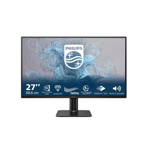 Monitor Philips LED 27"Wide 27E2N2500/00 IPS 2560x1440 120HZ 4ms 300cd/mq 1.500:1 HDMI dp