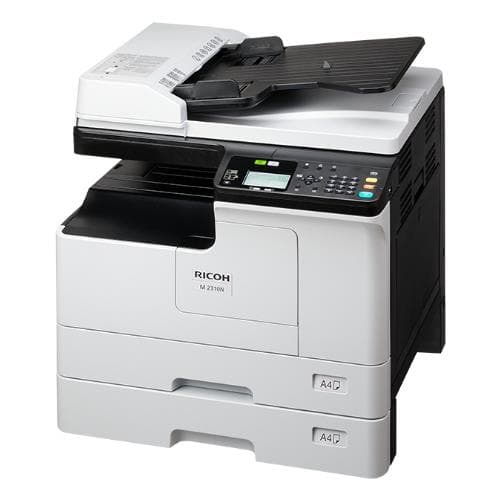 Ricoh Multifunz. m 2310N A3 23ppm 1x250 e Bypass 100fg F/r LAN Inbox Toner 6000 pg - Necessita di Coprioriginali o Ardf - 423847