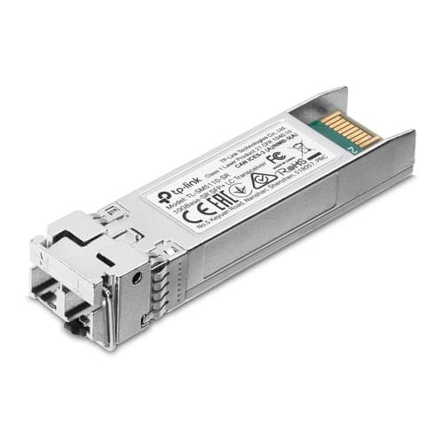 Fiber Converter Tp-link SM5110-SR 10Gbase-SR Sfp+ lc Transceiver, 850nm Multi-mode, lc Duplex Connector, up to 300m Distance