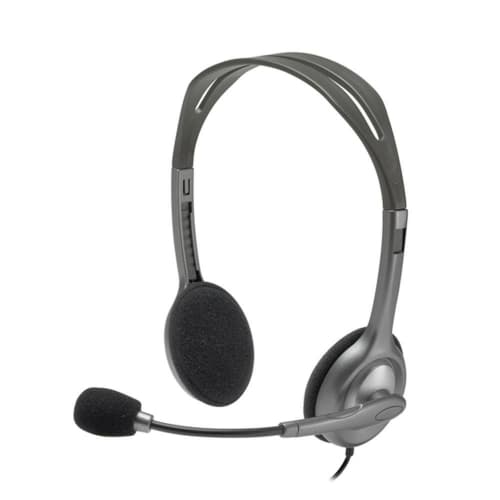 Cuffie Logitech H111 Cavo Over-the-head Stereo - Nero - Binaural - Supra-aural - 32 Ohm - 20 hz a 20 Khz - 180 cm Cavo