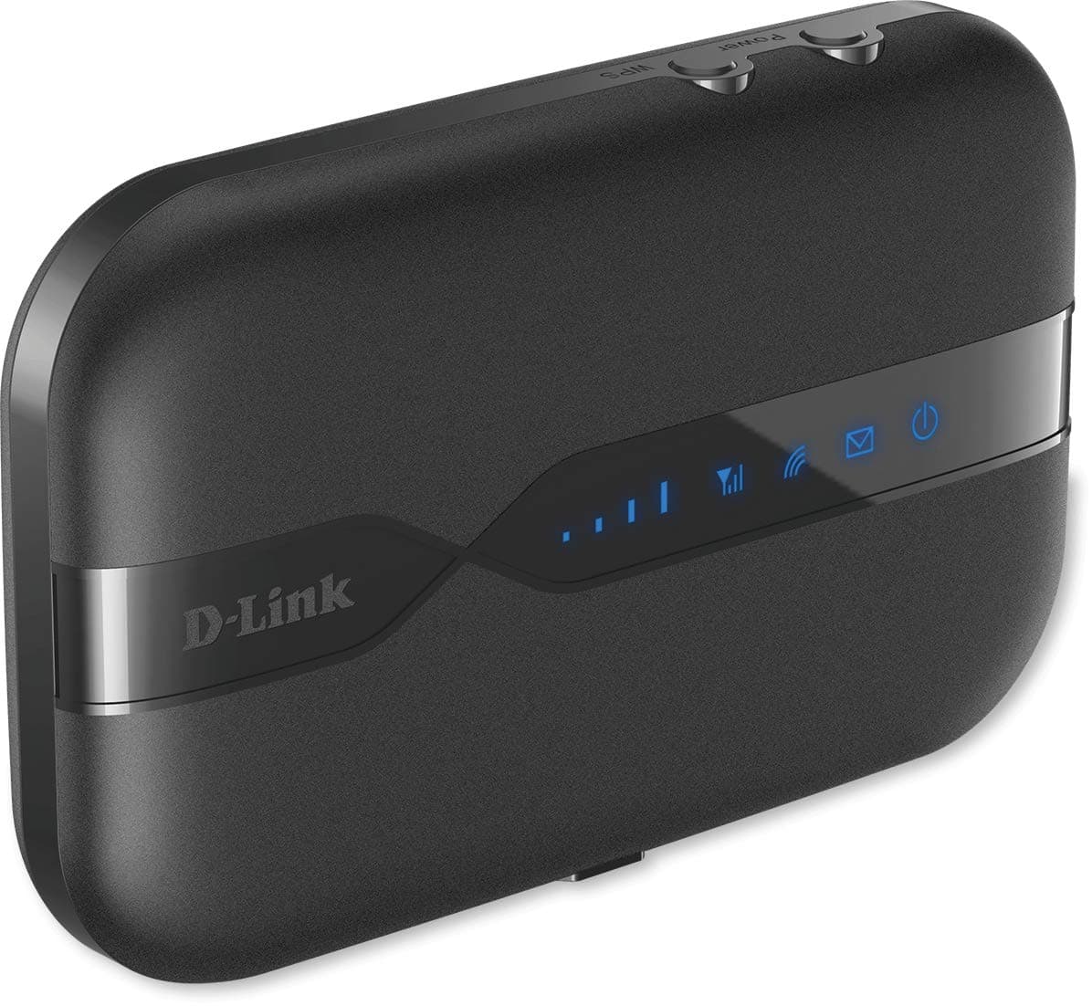 D-Link DWR-932 Pocket Hotspot 4G LTE via SIM, Wi-Fi N150 Mbps, SIM e Micro SD Card Slot, Porta Micro USB, Inclusa Batteria Ricaricabile da 2020 mAh, Nero/Antracite