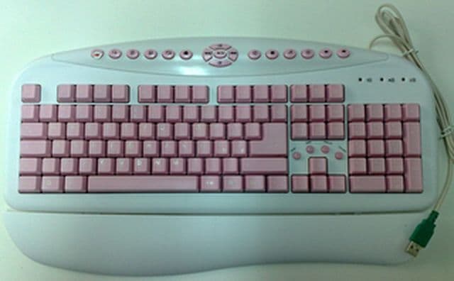 Tastiera USB PINK Passion USB SK-308M