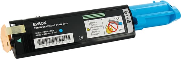 Epson Toner Compatibile CX21N 4.000 PAG Ciano S050318 - Immagine 1