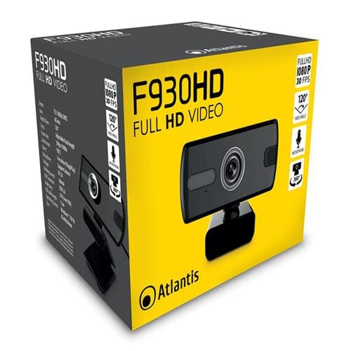 Atlantis Webcam FULL HD P015-F930HD - Immagine 1