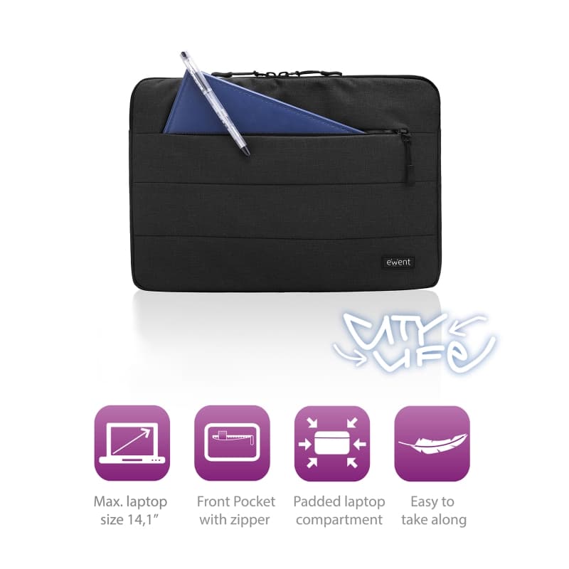 Ewent Borsa Notebook 14" CITY Sleeve EW2521
