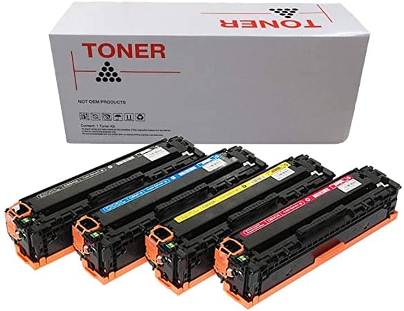 HP Toner Compatibile 2.800 PAG Ciano CC531A/CE411X/CF381A/X - Immagine 1