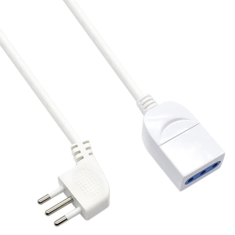 Ewent Prolunga Elettrica 3 MT Presa Italiana 10A Bianca EW3800 - Immagine 1