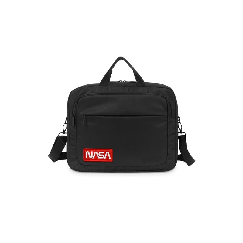 Atlantis Borsa Notebook THE MOON Project BAG 15,6" Black LOGO NASA WORM NS-KLM12 - Immagine 1