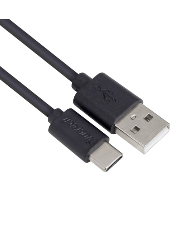 Vultech CAVO USB TO USB TYPE-C 2.0 1 MT SM-T21BK - Immagine 1