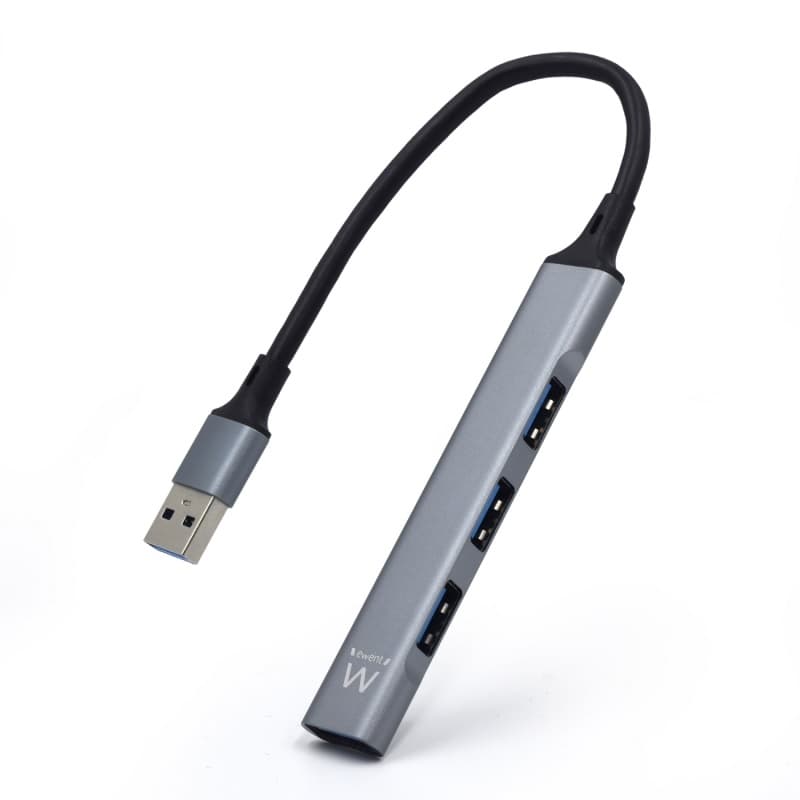 Ewent HUB USB SLIM 4P USB 3.2 EW1144