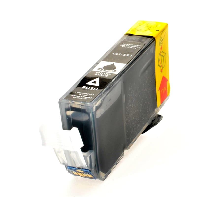 Canon Cartuccia Compatibile 9,4ML CLI-521BK NERO 2933B001 - Immagine 1