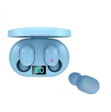 E6S Auricolari Wireless Bluetooth 5.1 Azzurro - Immagine 1