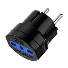 Ewent Adattatore Elettrico 16A 1 Presa 10/16A BIPASSO/SCHUKO EW1197