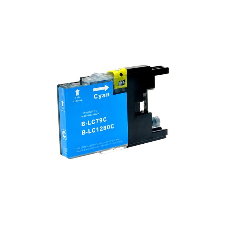 Brother Cartuccia Compatibile Ciano ALTA CAPACITA' LC-1280XLC - Immagine 1