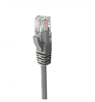 MACH Power Patch CORD UTP CAT5E 0,5MT CCA PLUG RJ45 Colore Grigio CV-LAN-050 - Immagine 1