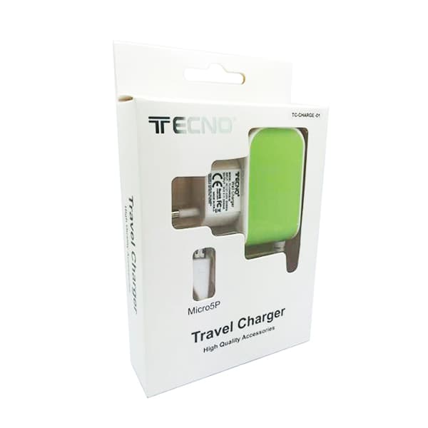 Tecno Caricatore AC/TYPE-C FAST Charge TC-CHARGE-03