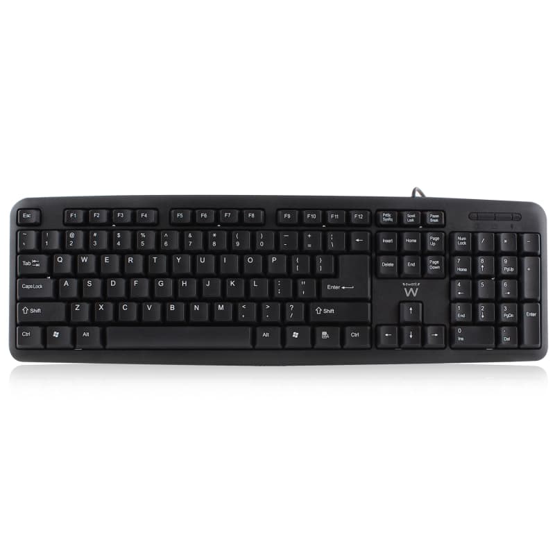 Ewent Tastiera USB Black EW3108 - Immagine 1