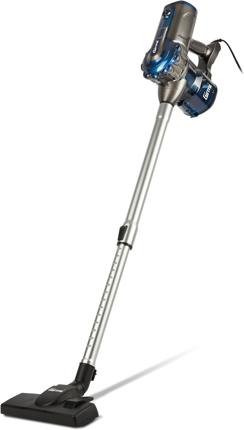 Girmi AP74 AP7400, Scopa elettrica, Grigio/Blu, 600 W, 822 milliliters